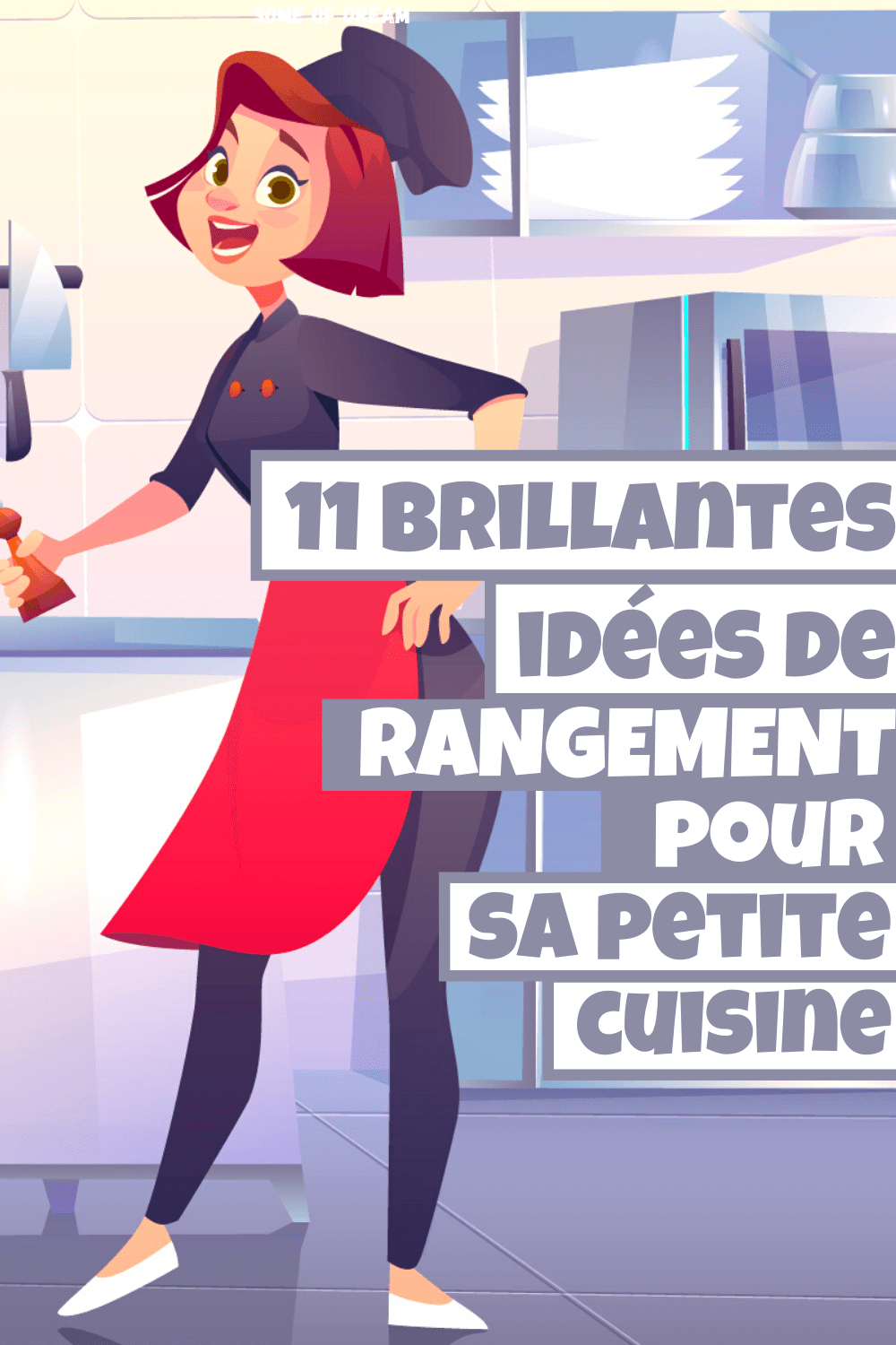 11 brillantes idées de rangement pour une petite cuisine !